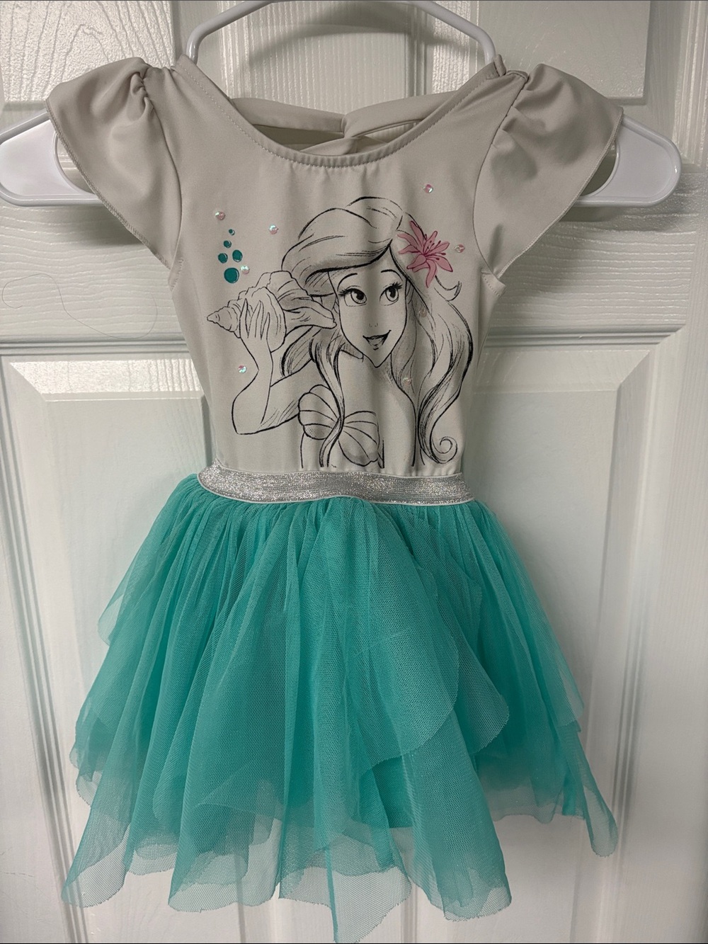 Disney Girls Little Mermaid Tutu Dress size 2T